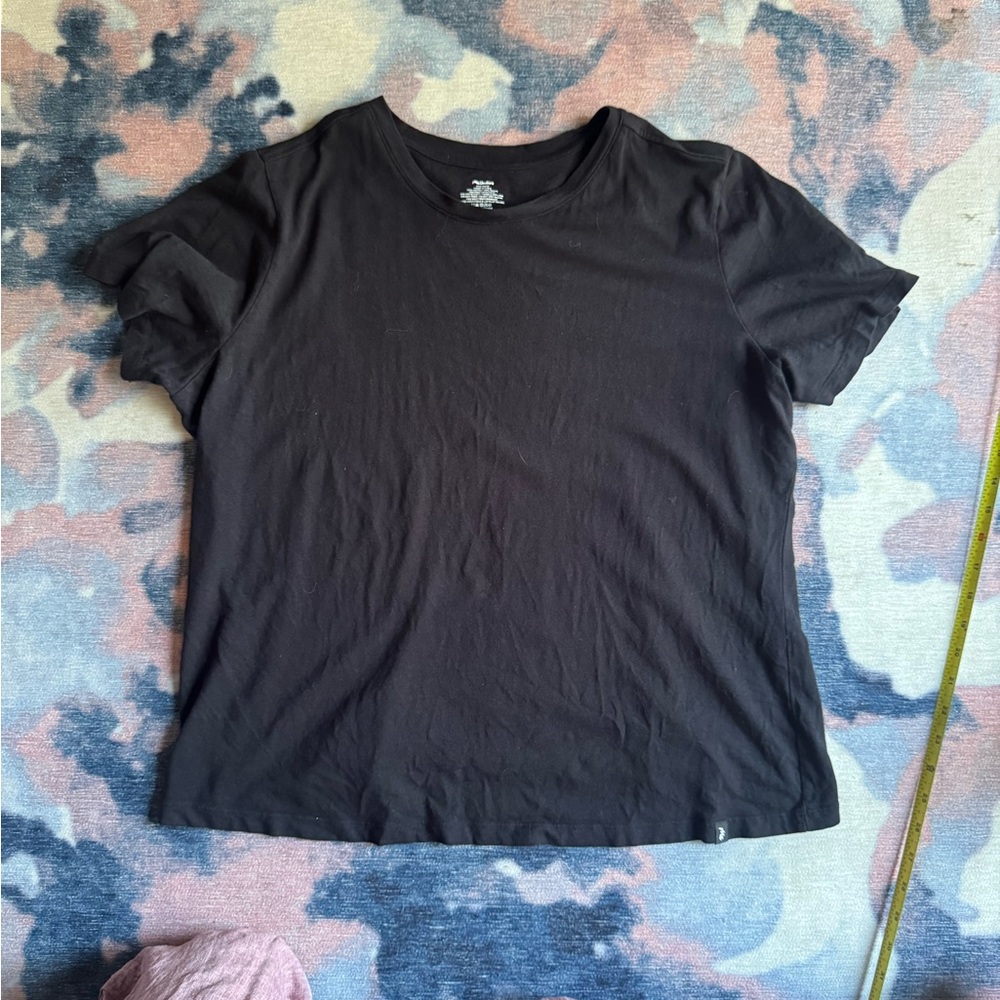 MeUndies Women's Black Short Sleeve Tee